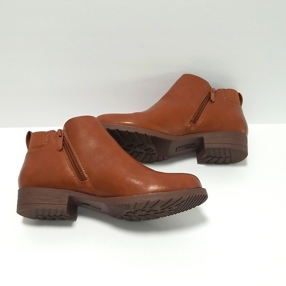 Bacia Chelsea Women Fall Ankle Boots Low Heel Round Toe Size 7.5 New Without tag - Picture 4 of 9